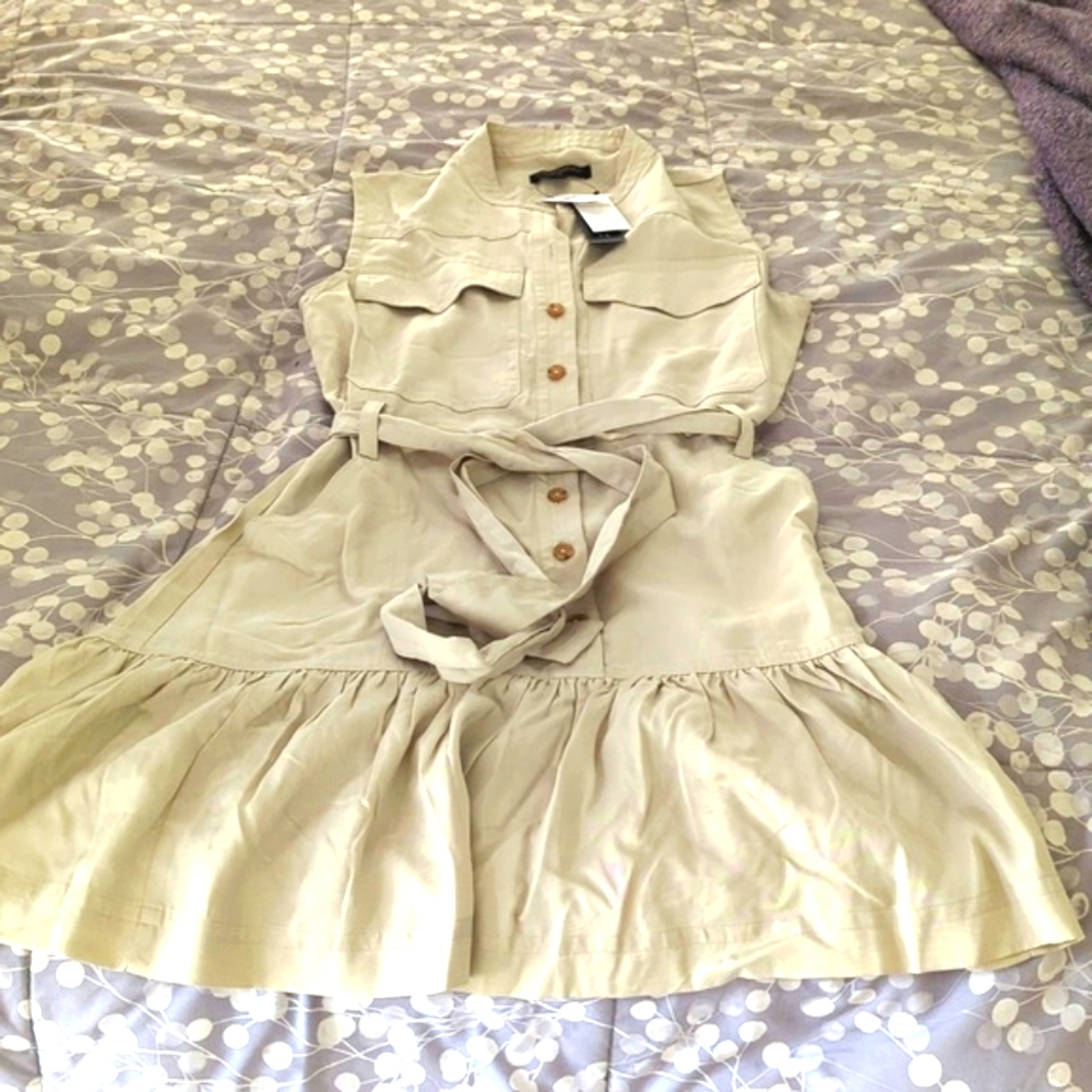 NWT Banana Republic Khaki Dress - Size S